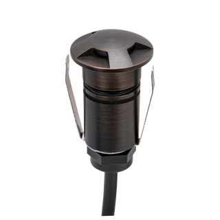 Domus Emit 25mm 1W 36° Led Trio 12/24V Decklight An/Brass