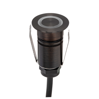 Domus Emit 25mm 1W 36° Led Trio 12/24V Decklight An/Brass