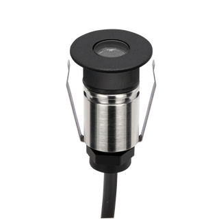 Domus Emit 25mm 1W 36° Led Trio 12/24V Decklight SS Black