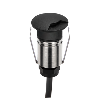 Domus Emit 25mm 1W 36° Led Trio 12/24V Decklight SS Black