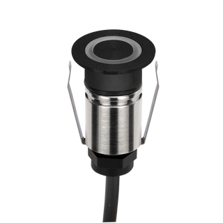 Domus Emit 25mm 1W 36° Led Trio 12/24V Decklight SS Black