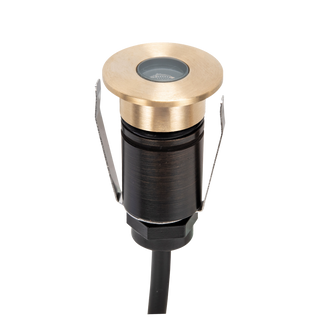 Domus Emit 25mm 1W 36° Led Trio 12/24V Decklight B/Brass