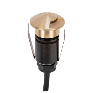 Domus Emit 25mm 1W 36° Led Trio 12/24V Decklight B/Brass