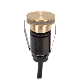 Domus Emit 25mm 1W 36° Led Trio 12/24V Decklight B/Brass