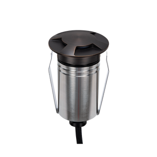 Domus Emit 55mm Rgbw 36° Led Trio 12/24V Decklight An/Brass