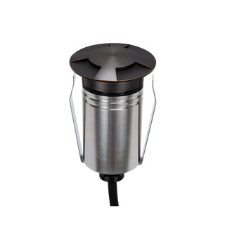 Domus Emit 55mm Rgbw 36° Led Trio 12/24V Decklight An/Brass