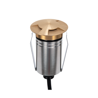 Domus Emit 55mm Rgbw 36° Led Trio 12/24V Decklight B/Brass