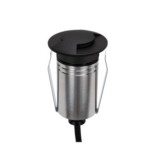 Domus Emit 55mm 2.5W 36° Led Trio 12/24V Decklight SS BL