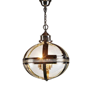 Emac & Lawton Oxford Ceiling Pendant Shiny Nickel