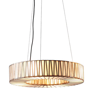 EMAC&LAWTON White Moon Ceiling Pendant Brass