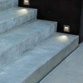Vencha Lighting Stan Step Light 240v BK 3K