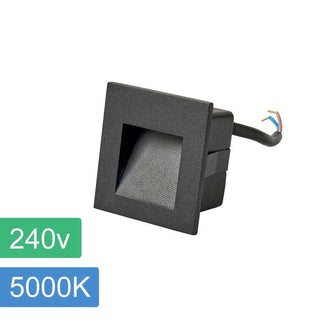 Vencha Lighting Stan Step Light 240v BK 5K