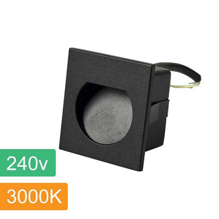 Vencha Lighting Arch Step Light 240v BK 3K