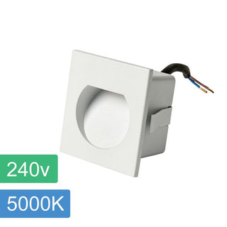 Vencha Lighting Arch Step Light 240v WH 5K