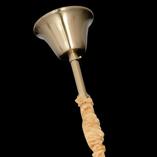 Vencha Lighting Chanel S GD Spiral Chandelier 400x1300