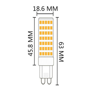 Vencha Lighting G9 6w LED 3000K Dim