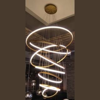 Vencha Lighting Crown 8 Ring Gold 3K