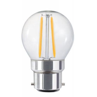Vencha Lighting Fancy Round P45 4w LED Filament B22 2700K