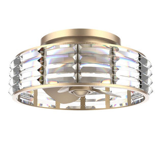 Vencha Lighting Odyssey Light Fan Gold