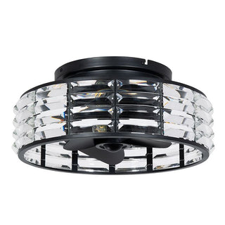 Vencha Lighting Odyssey Light Fan Black