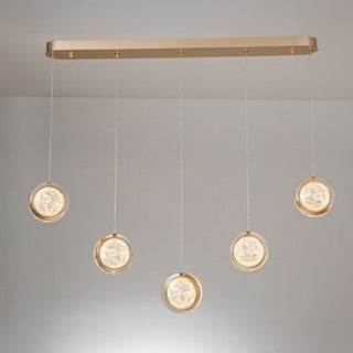 Vencha Lighting Yoyo 5 Light Bar Gold