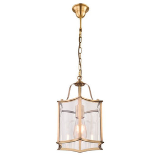 Vencha Lighting Brentwood Gold Pendant Small 250 x 335