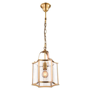 Vencha Lighting Brentwood Gold Pendant Small 250 x 335