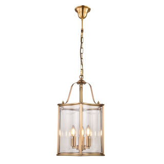 Vencha Lighting Brentwood Gold Pendant Medium 320 x 650