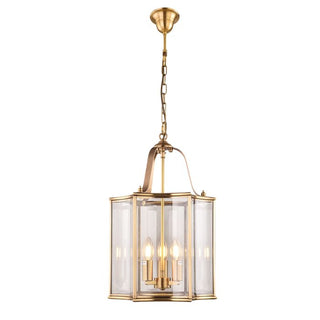 Vencha Lighting Brentwood Gold Pendant Medium 320 x 650