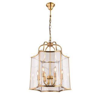 Vencha Lighting Brentwood Gold Pendant Large 510 x 730