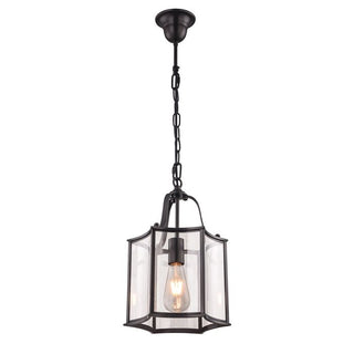 Vencha Lighting Brentwood Black Pendant Small 250 x 335