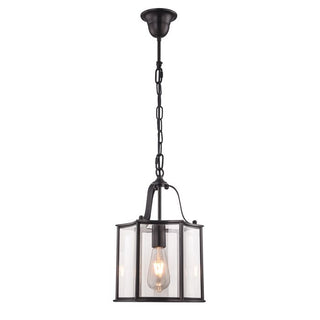 Vencha Lighting Brentwood Black Pendant Small 250 x 335