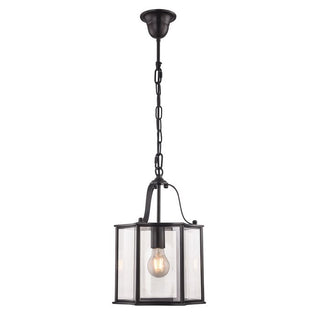 Vencha Lighting Brentwood Black Pendant Small 250 x 335