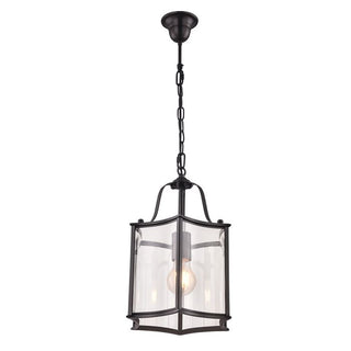 Vencha Lighting Brentwood Black Pendant Small 250 x 335