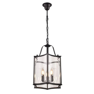 Vencha Lighting Brentwood Black Pendant Medium 320 x 650