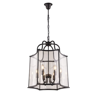 Vencha Lighting Brentwood Black Pendant Large 510 x 730