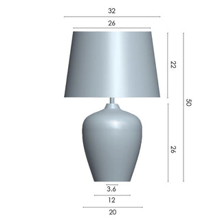 Vencha Lighting Lena Table Lamp Antique