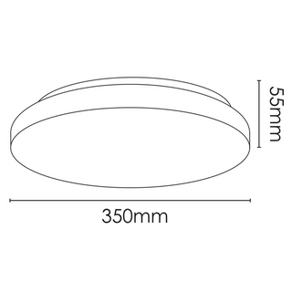Vencha Lighting Dover 350mm 30w LED Ceiling Light
