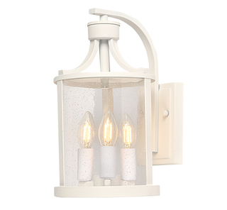Vencha Lighting Melton Exterior Wall Light White