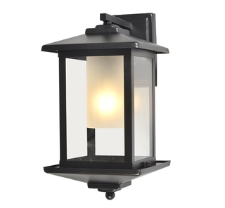Vencha Lighting Barnet Exterior Wall Light Black