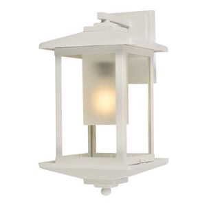 Vencha Lighting Barnet Exterior Wall Light White