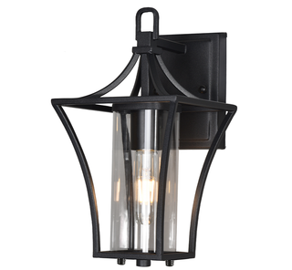 Vencha Lighting Bexley Exterior Wall Light Black