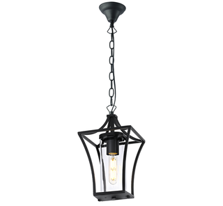 Vencha Lighting Bexley IP44 Pendant Light Black
