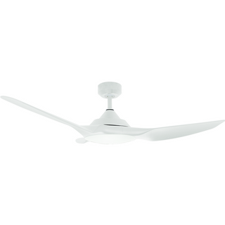 Vencha Lighting Raven RWS 46 DC Ceiling Fan White