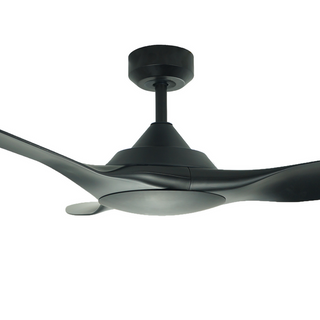 Vencha Lighting Raven RWS 64 DC Ceiling Fan Black