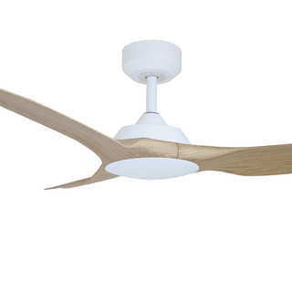 Vencha Lighting Raven RWS 64 DC Ceiling Fan Oak