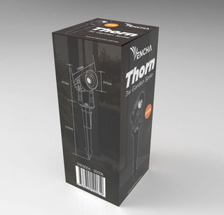 Vencha Lighting Thorn 3w Garden Spike 3000K