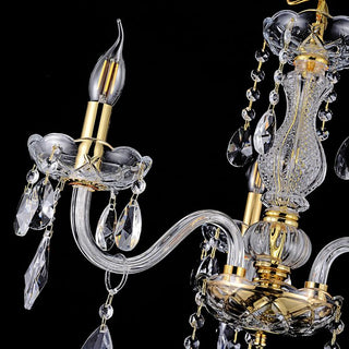 Vencha Lighting Bromley Crystal Chandelier 3 Light