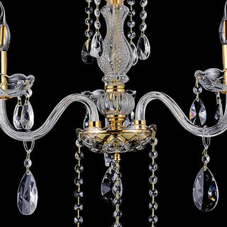 Vencha Lighting Bromley Crystal Chandelier 3 Light