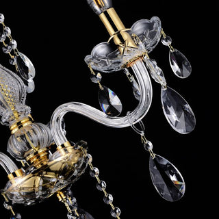 Vencha Lighting Bromley Crystal Chandelier 3 Light